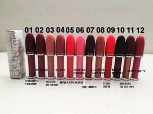 MAC GiAMBATTiSTA Lip Gloss 12 Colors Whole set